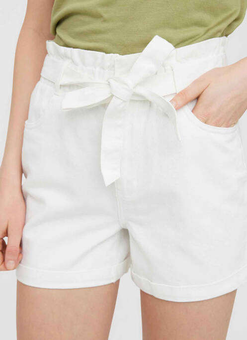 Short blanc VERO MODA pour femme