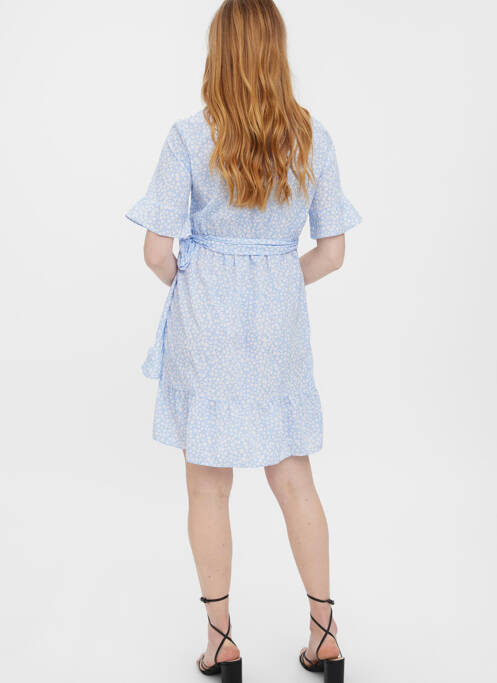 Robe courte bleu VERO MODA femme