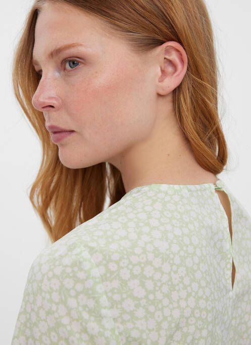 Robe courte vert VERO MODA femme