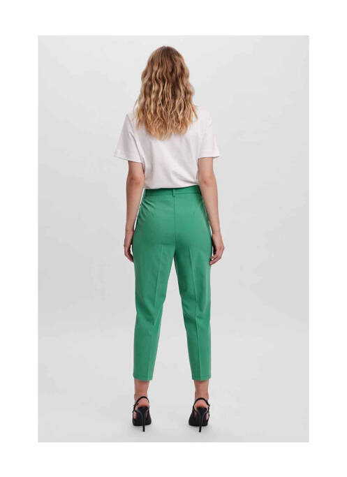 Pantalon slim vert VERO MODA pour femme