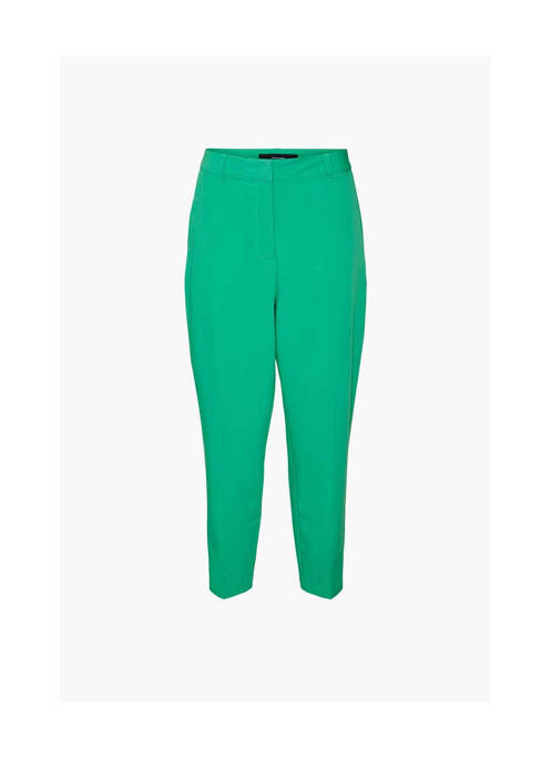 Pantalon slim vert VERO MODA pour femme