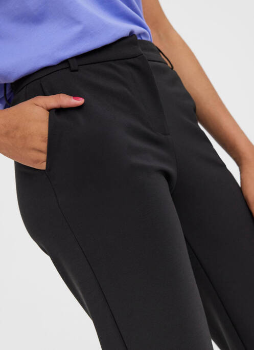 Pantalon chino noir VERO MODA pour femme