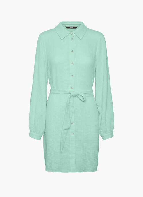 Robe courte vert VERO MODA pour femme
