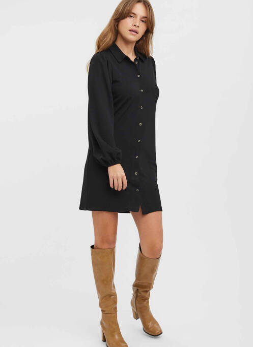 Robe courte noir VERO MODA pour femme