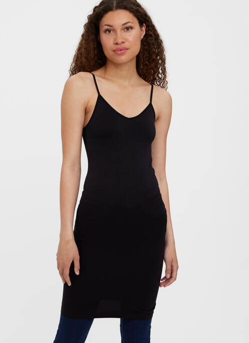 Robe courte noir VERO MODA pour femme