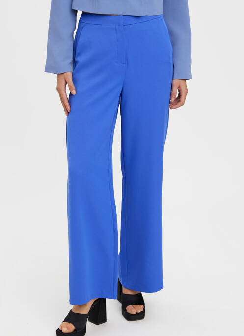 Pantalon large bleu VERO MODA pour femme