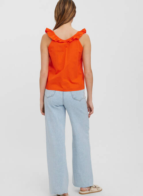 Débardeur rouge VERO MODA pour femme