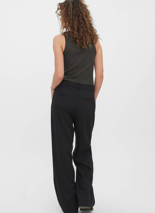 Pantalon chino noir VERO MODA pour femme