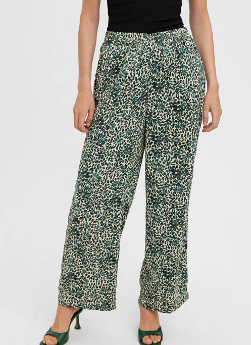 Pantalon large gris VERO MODA pour femme