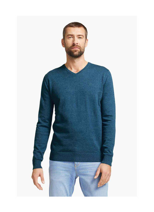 Pull bleu TOM TAILOR pour homme