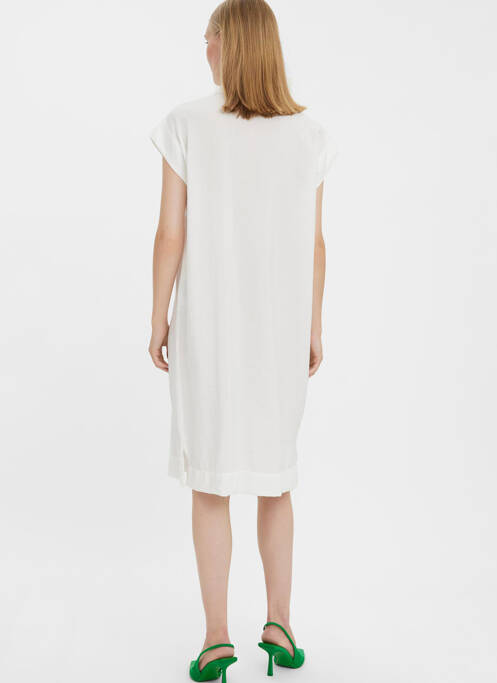 Robe mi-longue blanc VERO MODA pour femme