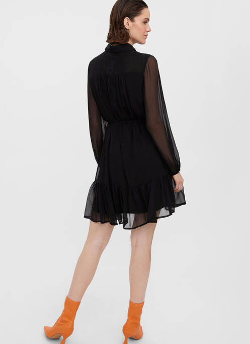 Robe courte noir VERO MODA pour femme