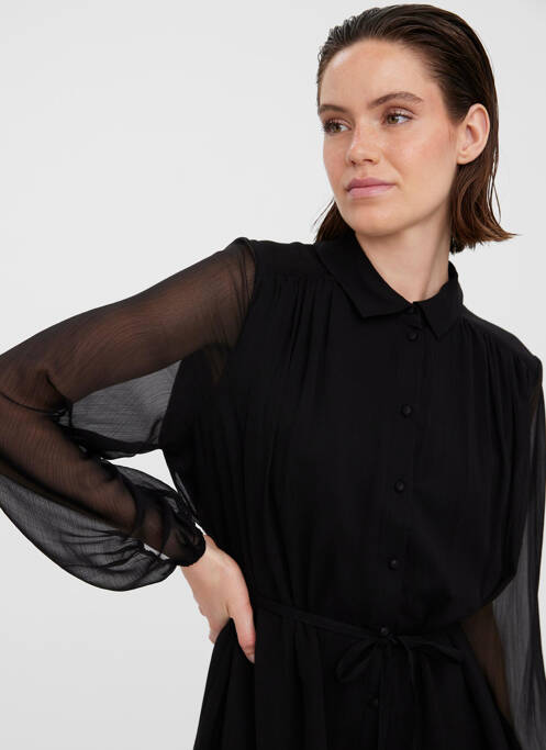 Robe courte noir VERO MODA pour femme