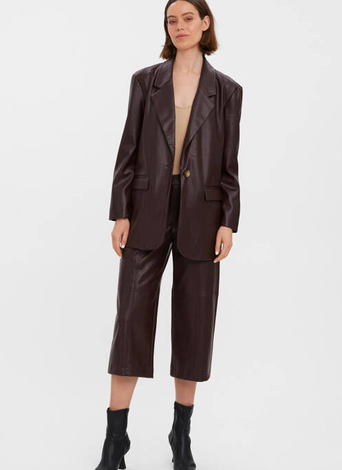Blazer marron VERO MODA pour femme
