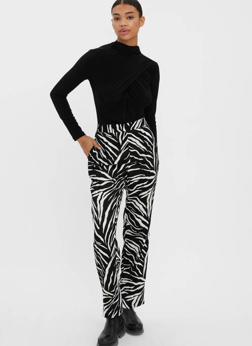 Pantalon flare noir VERO MODA pour femme