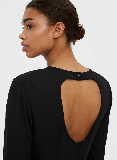 Robe courte noir VERO MODA pour femme