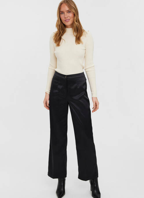 Pantalon flare noir VERO MODA pour femme