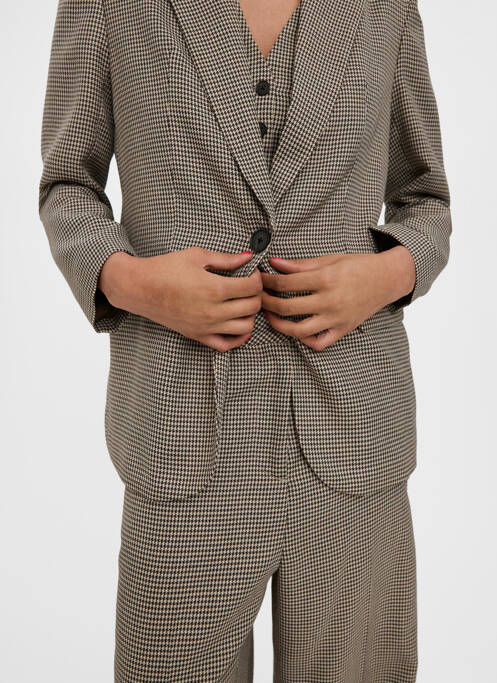 Blazer marron VERO MODA pour femme