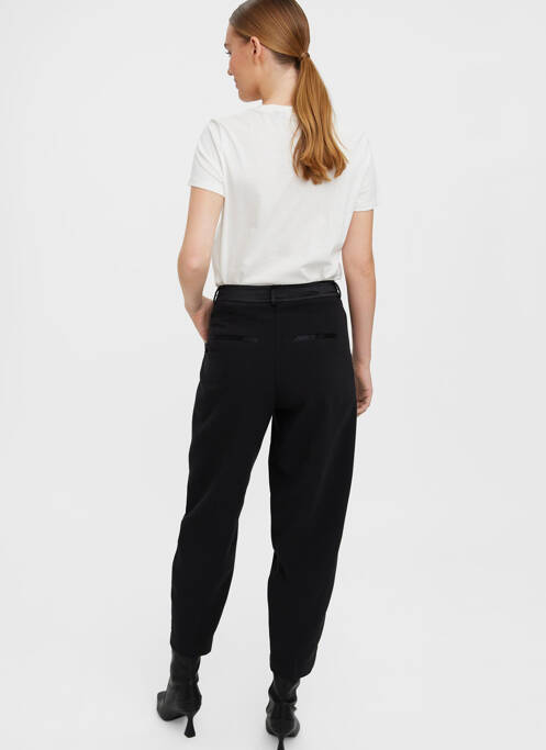 Pantalon chino noir VERO MODA pour femme
