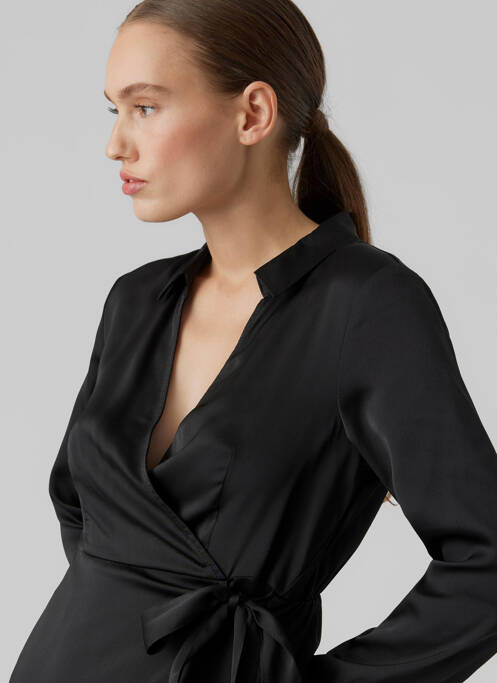 Robe courte noir VERO MODA pour femme