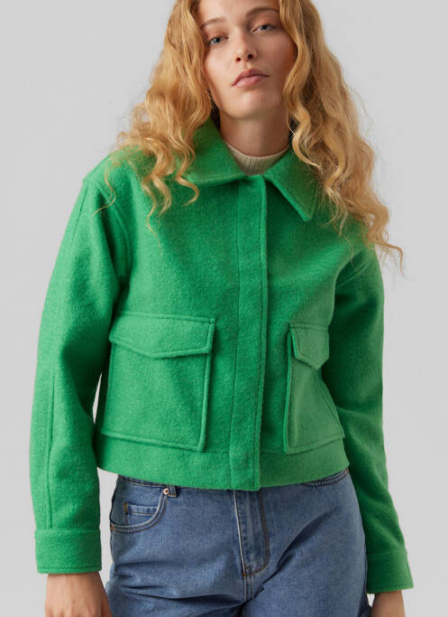 Veste casual vert VERO MODA femme
