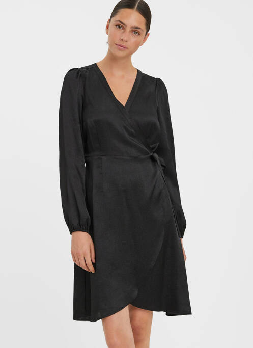 Robe courte noir VERO MODA pour femme