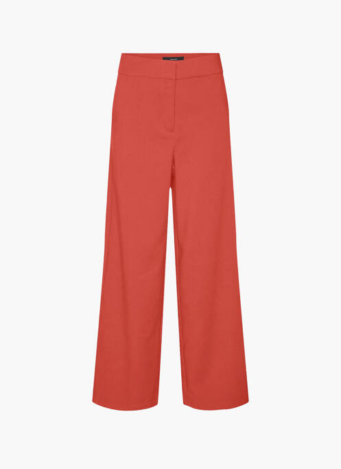 Pantalon large rouge VERO MODA pour femme