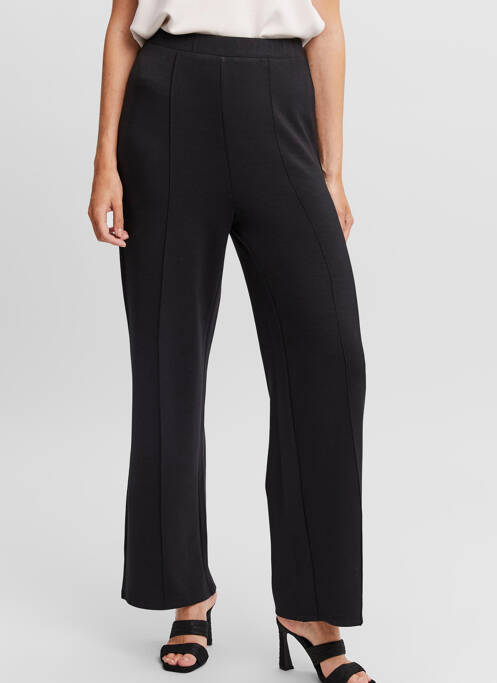 Pantalon droit noir VERO MODA pour femme