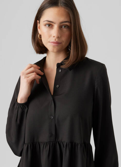 Robe courte noir VERO MODA pour femme