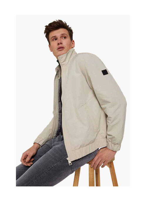 Veste casual beige TOM TAILOR pour homme