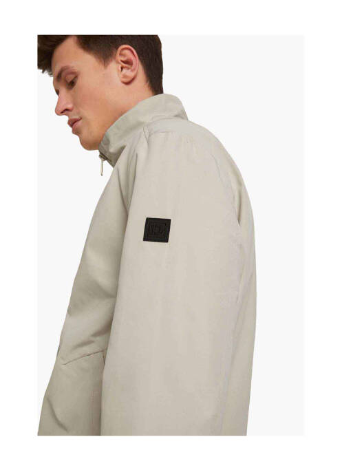 Veste casual beige TOM TAILOR pour homme