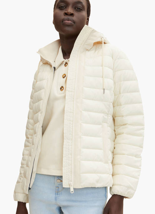 Veste casual beige TOM TAILOR pour femme