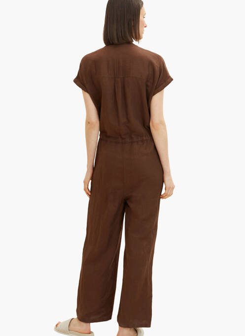 Blouse marron TOM TAILOR femme