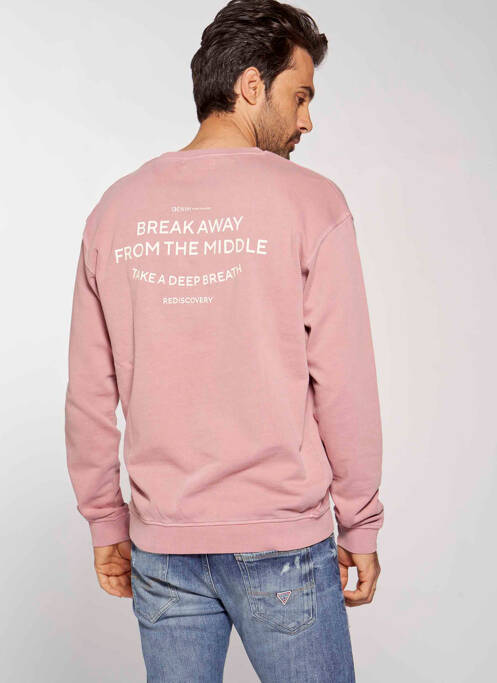 Sweat-shirt rose TOM TAILOR pour homme