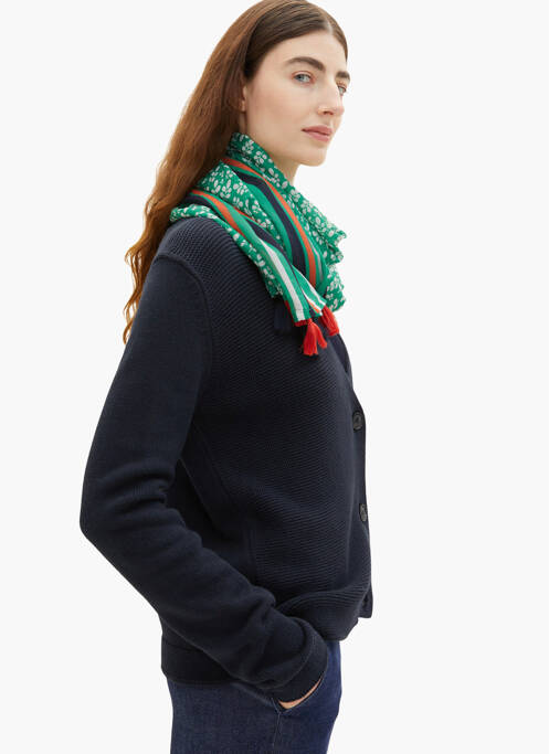 Foulard vert TOM TAILOR femme