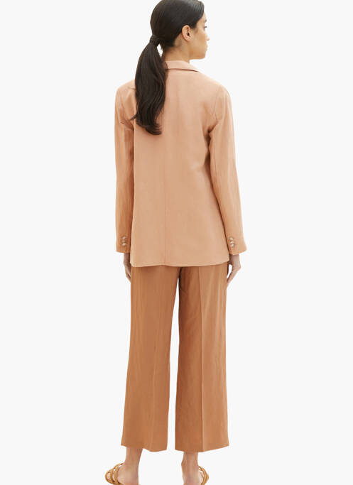 Pantalon chino marron TOM TAILOR femme