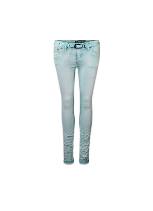 Pantalon slim vert MADONNA pour femme