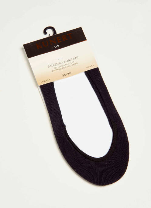 Chaussettes noir KUNERT pour femme