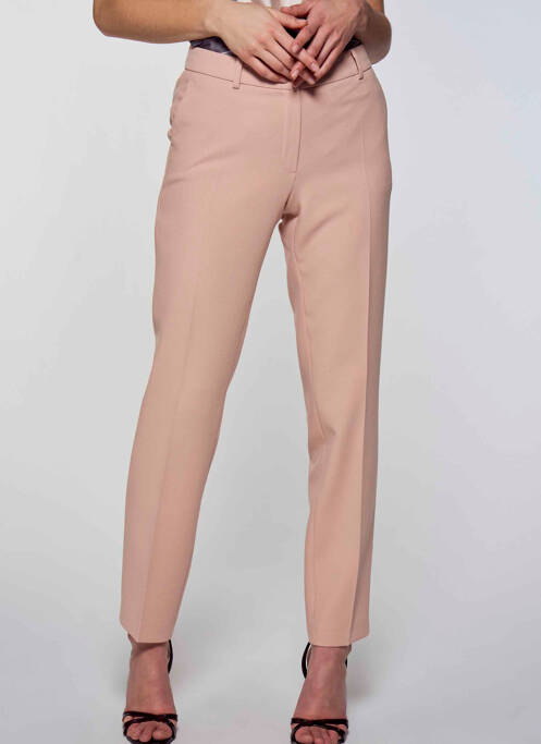 Pantalon slim rose MORE & MORE pour femme
