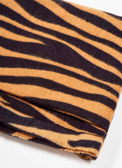 Echarpe marron ZEB STYLE LAB  pour femme