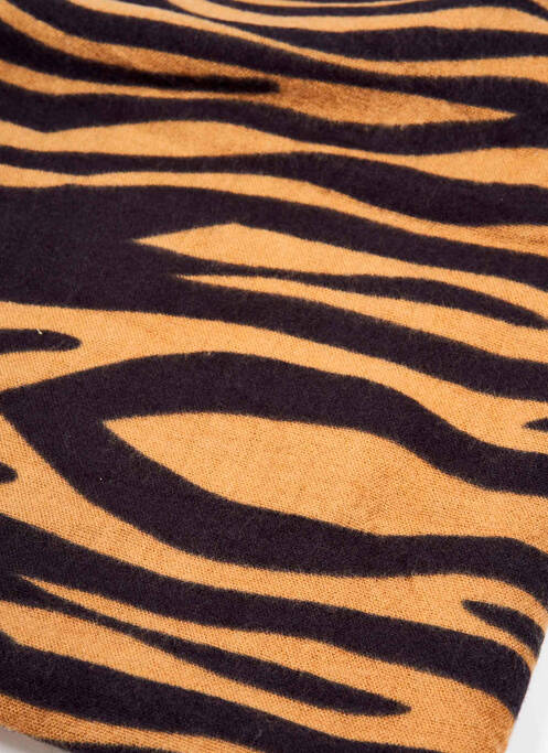 Echarpe marron ZEB STYLE LAB  pour femme