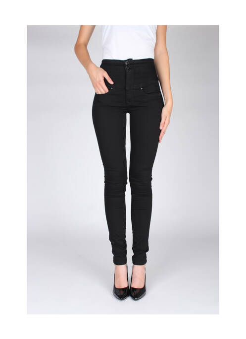 Jeans coupe slim noir SALSA pour femme