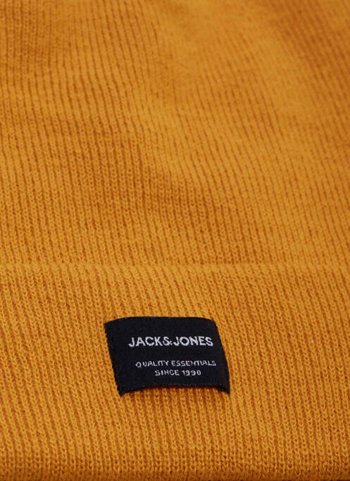Bonnet jaune JACK & JONES pour homme
