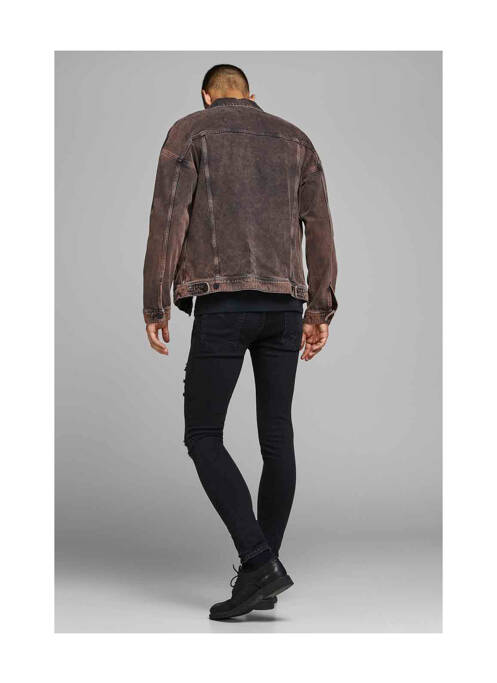 Jeans skinny noir JACK & JONES pour homme