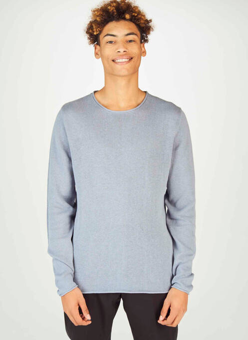 Pull bleu JACK & JONES pour homme