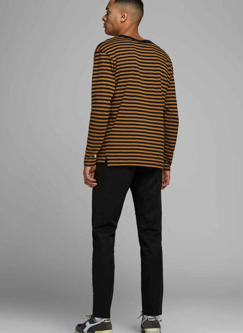 Pantalon chino noir JACK & JONES pour homme