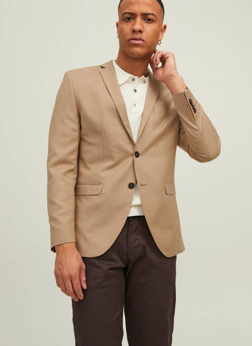 Blazer beige JACK & JONES pour homme