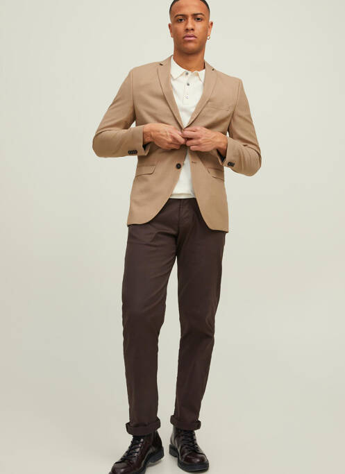 Blazer beige JACK & JONES pour homme