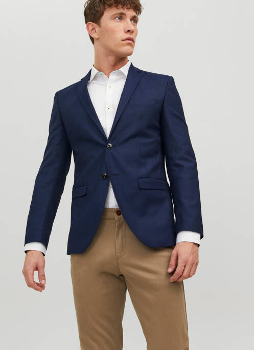 Blazer bleu JACK & JONES pour homme