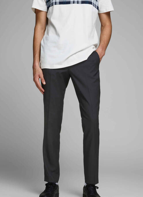 Pantalon chino noir JACK & JONES pour homme